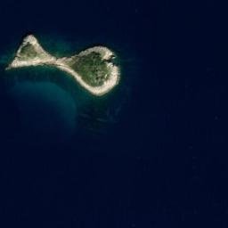 Satellite imagery of Otočić Galera, HR