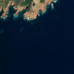 Satellite imagery of Cap Roux, FR