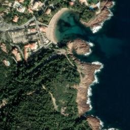 Satellite imagery of Cap du Dramont, FR