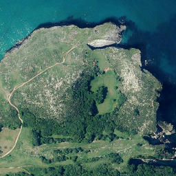 Satellite imagery of Punta de la Ballota, ES