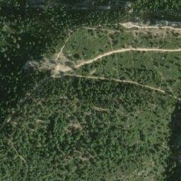Satellite imagery of cairn, FR