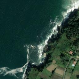 Satellite imagery of Punta Camoureda, ES