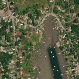 Satellite imagery of Cape Porpoise, US