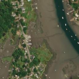 Satellite imagery of CAPE PORPOISE CHURCH SPIRE — NGS OC2015 — Kennebunkport, US, US