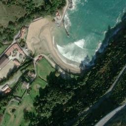Satellite imagery of Punta de Saltacaballos, ES