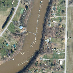 Satellite imagery of Fiddlers Elbow, US