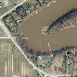 Satellite imagery of Fiddlers Elbow, US