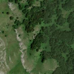 Satellite imagery of Radova Planina, BA