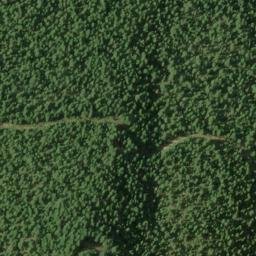 Satellite imagery of Dread and Terror Ridge, US