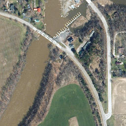 Satellite imagery of Fiddlers Elbow, US