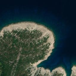 Satellite imagery of Crni Rat, HR