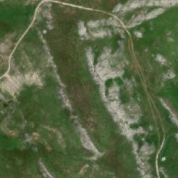 Satellite imagery of Radova Planina, BA