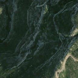 Satellite imagery of cairn, FR