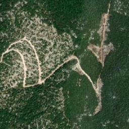 Satellite imagery of Tupova glava, HR