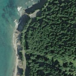 Satellite imagery of Cape Arago, US