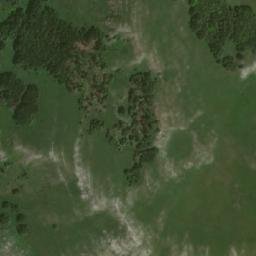 Satellite imagery of Mali Višegrad, BA