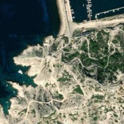 Satellite imagery of Pointe Pomègues, FR