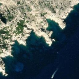 Satellite imagery of Pointe Pomègues, FR
