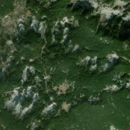 Satellite imagery of cairn, HR