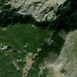 Satellite imagery of cairn, HR
