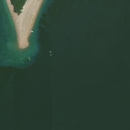 Satellite imagery of Dugi Rat, HR