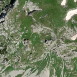 Satellite imagery of cairn, HR