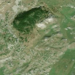 Satellite imagery of cairn, HR