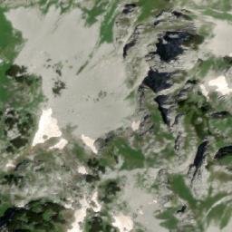 Satellite imagery of cairn, HR