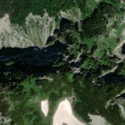 Satellite imagery of cairn, HR