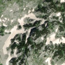 Satellite imagery of cairn, HR