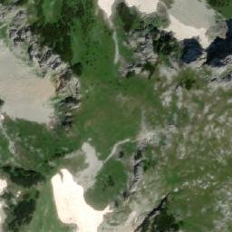 Satellite imagery of cairn, HR