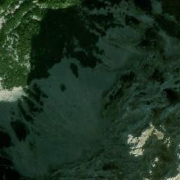 Satellite imagery of cairn, HR