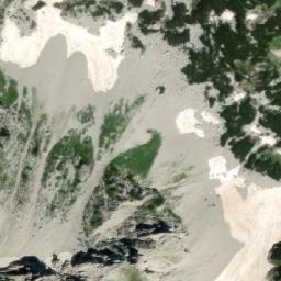 Satellite imagery of cairn, HR