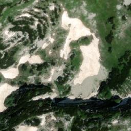Satellite imagery of cairn, HR