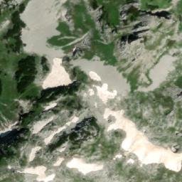 Satellite imagery of cairn, HR