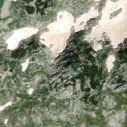 Satellite imagery of cairn, HR