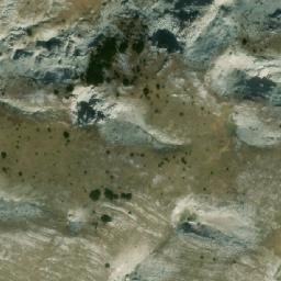 Satellite imagery of cairn, HR