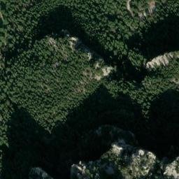 Satellite imagery of cairn, FR