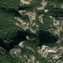 Satellite imagery of cairn, FR