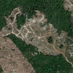 Satellite imagery of cairn, FR