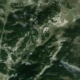 Satellite imagery of cairn, HR