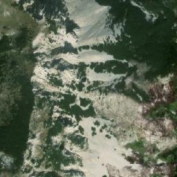 Satellite imagery of cairn, HR