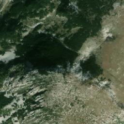 Satellite imagery of cairn, HR