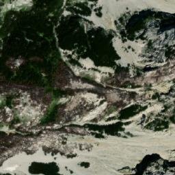 Satellite imagery of cairn, HR