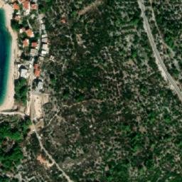 Satellite imagery of Rt Komoljača, HR