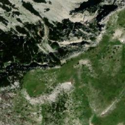 Satellite imagery of cairn, HR