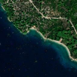 Satellite imagery of Rt Komoljača, HR