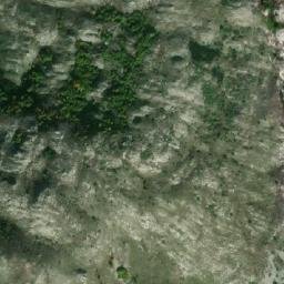 Satellite imagery of cairn, HR