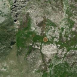 Satellite imagery of cairn, HR