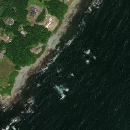Satellite imagery of Barn Point, US